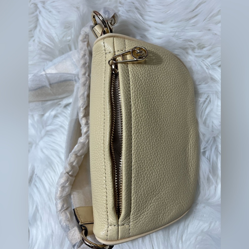 Michael Kors Cream Crossbody Belt Bag - Picture 4 of 14